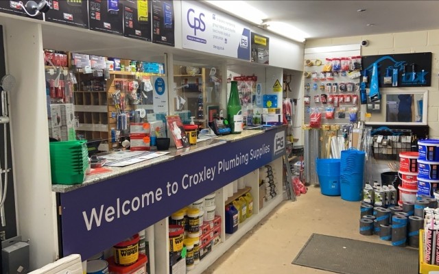 Croxley Plumbing Supplies, Plumbers merchant & DIY Sales counter