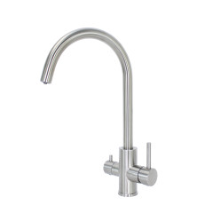 3in1 Tap Brushed Nickel Light