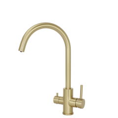 3in1 Tap Brushed Brass Light