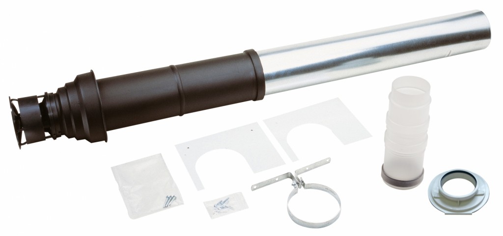 7716191158 125mm Vertical Flue Kit