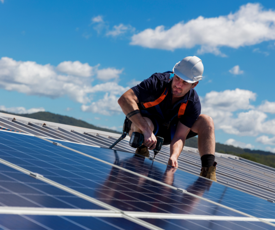 Solar panel installation is made easy with expert hands on deck!