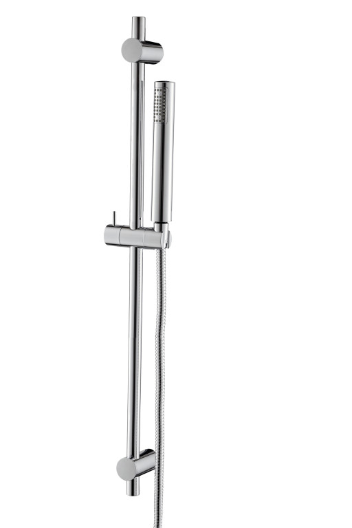 DICM0366Plavis ABS Riser Rail With Hose And Handset