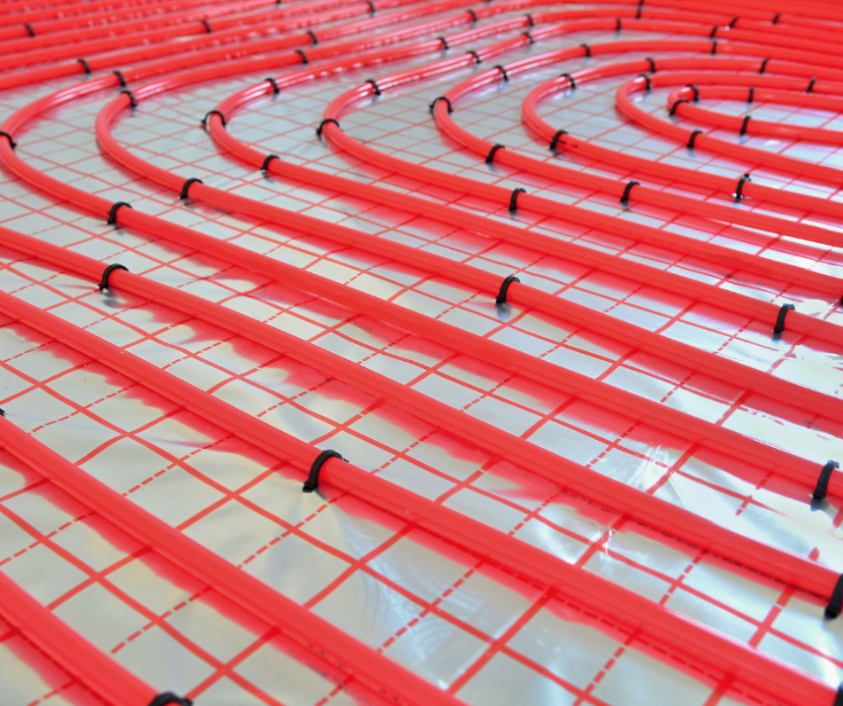 Under-floor heating for optimal comfort.