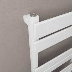 Deddington 1800 x 600mm Rail - Gloss White