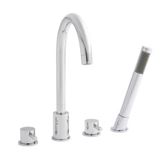 TAP018PL - Plan 4 Hole Bath Shower Mixer Set