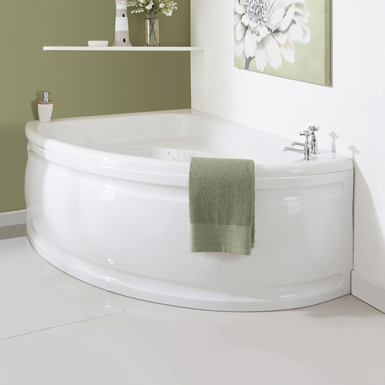Synergy Henbury Offset Curved Corner Bath Panel