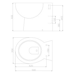 POT190G4K - Technical Drawings
