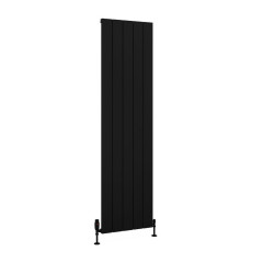 Charlton 1800 x 470mm Aluminium Radiator - Matt Black