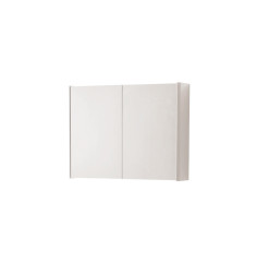 FUR477CA - 800mm Mirror Cabinet - Rolling Mist