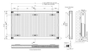 Type-21-radiator-techincal-diagram