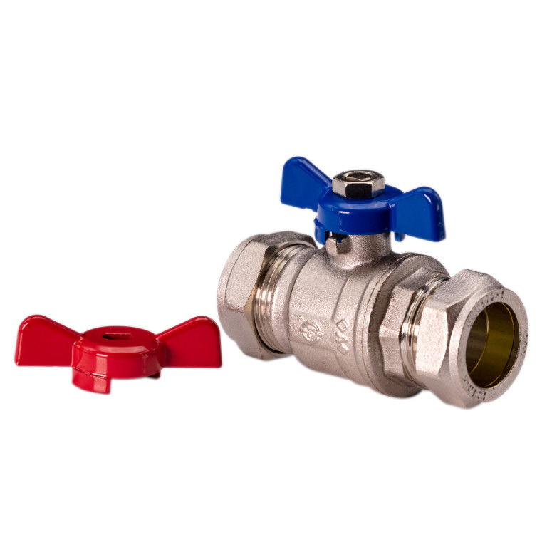 Butterflyballvalve