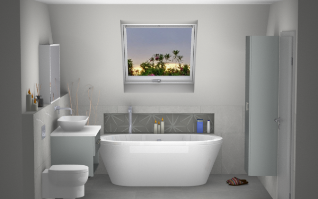 Stylish Loft-Ensuite Bathroom Design