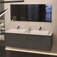 Arco 1600 In Grey Marble